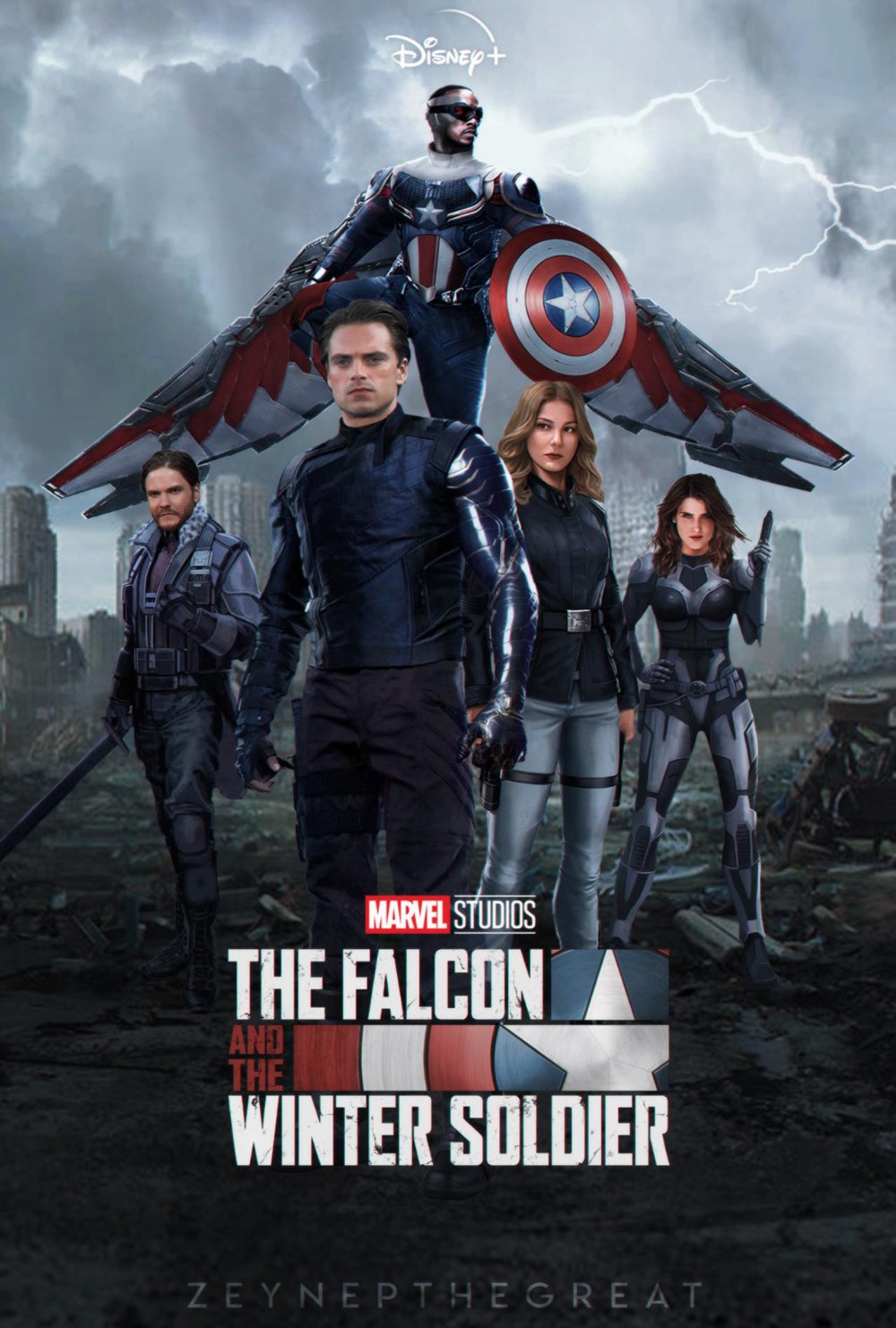 ซีรีย์ฝรั่ง The Falcon and the Winter Soldier (2021) ฟัลคอนและวินเทอร์ โซลเยอร์ ตอนที่ 1-6 (จบแล้ว)